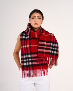 Exquisite Scottish Check Scarves