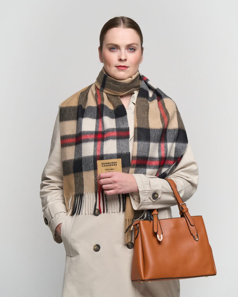 Scottish cashmere scarves
