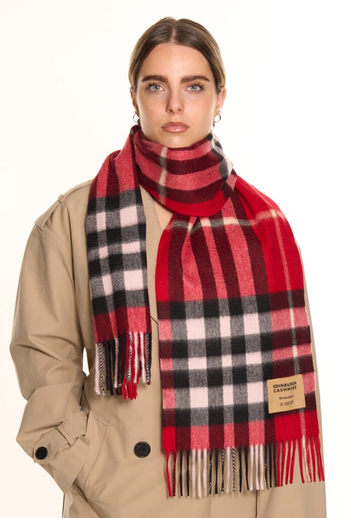 Edinburgh Cashmere scarf signature gift box