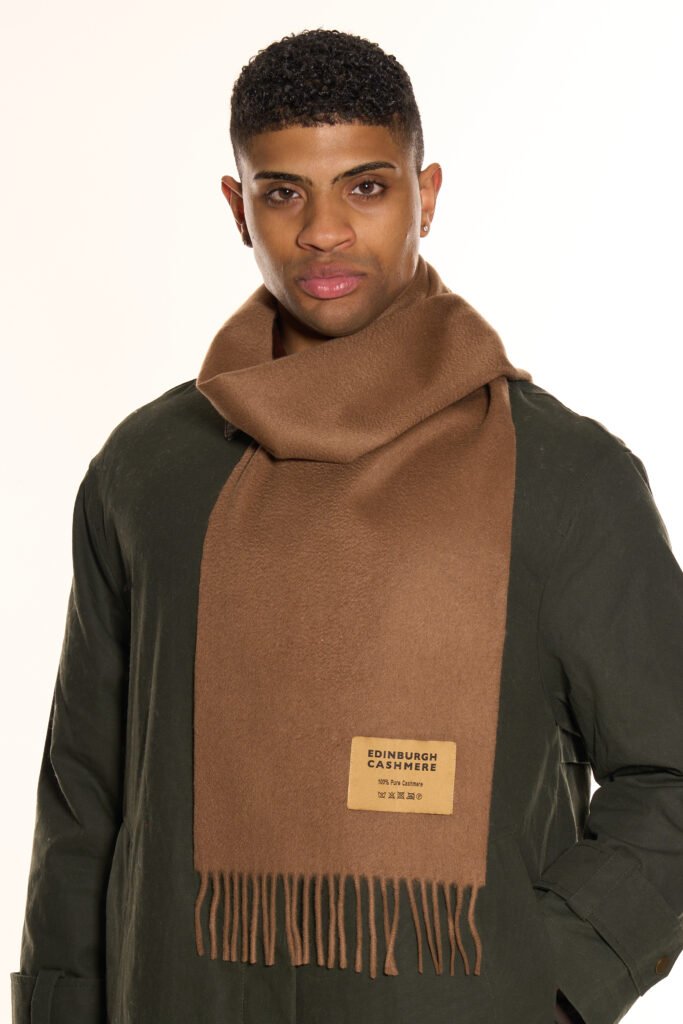 Edinburgh Cashmere DC Scott Cashmere Scarf global reach