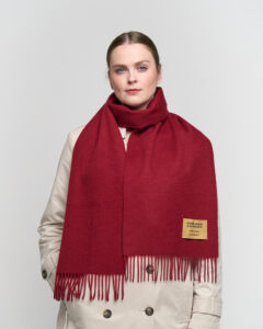 Scott Cashmere stole alongside some accessories.